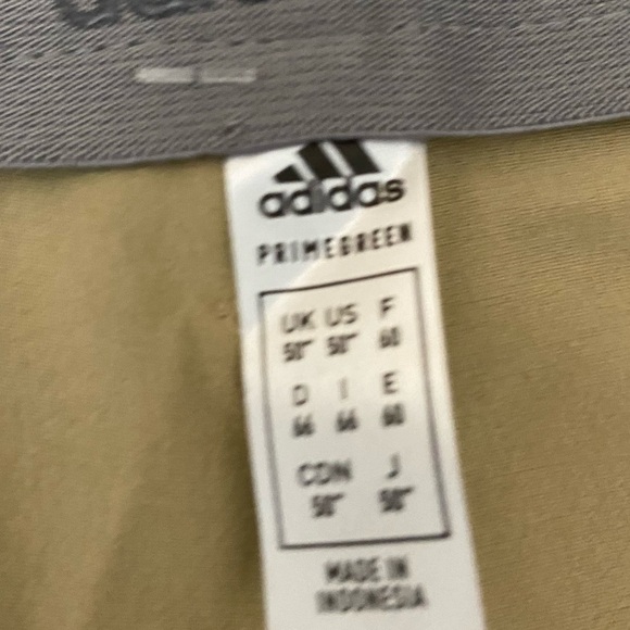 Men! NWT Adidas Ultimate 365 Golf Shorts in Hemp size 50x10 - Picture 7 of 7